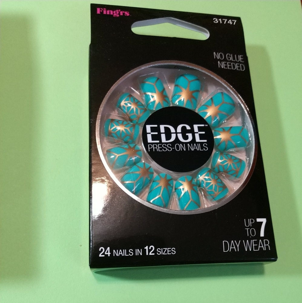 Summer Themed Multi Color 3 SETS Edge Press-On-Nails Next Dimension Nails - Picture 3 of 16